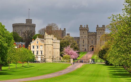 Imposantes Windsor Castle