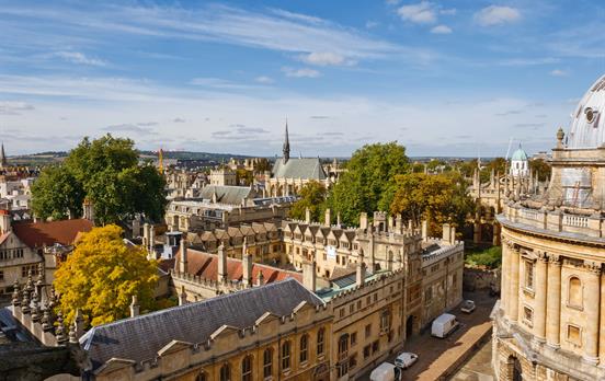 Die Skyline von Oxford