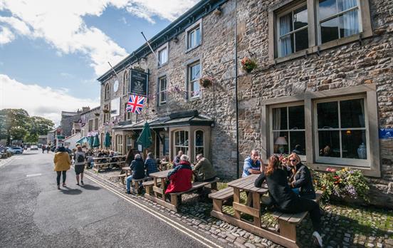 Slow down in the charming town of Grassington