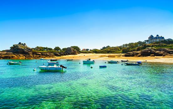 Relax on sandy beaches and coves
