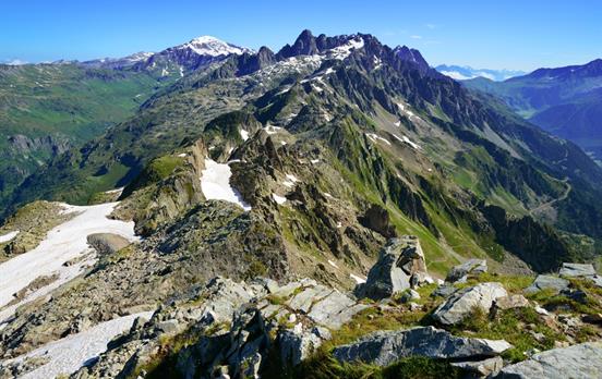 Aussicht vom Le Brevent