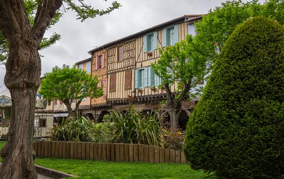 Marktplatz von Mirepoix