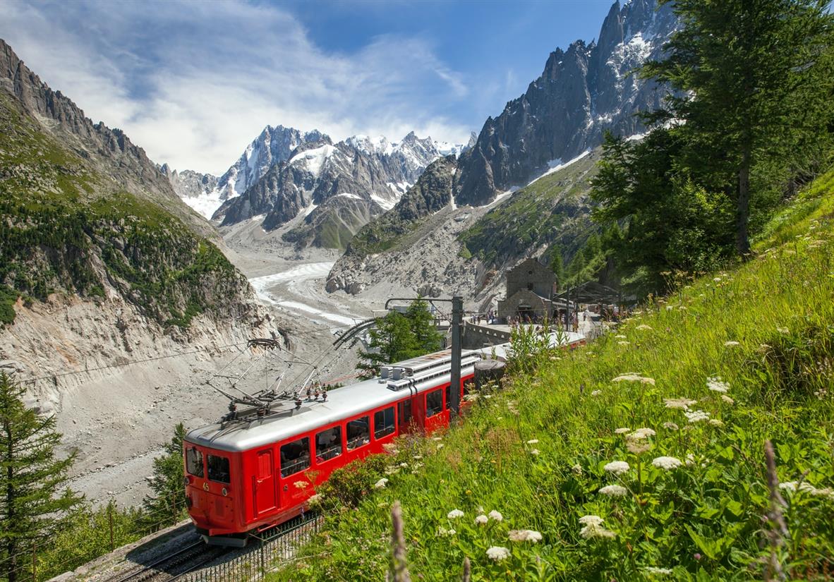 The Montenvers train