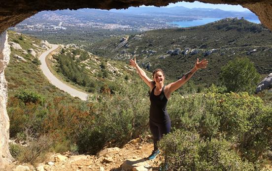 Auf den Klippen über Cassis