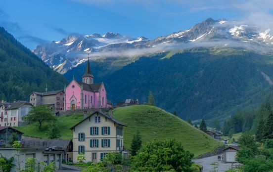 The pink church of Trient