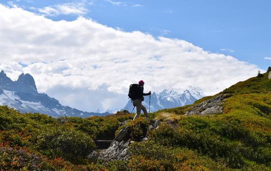 High trails of the TMB
