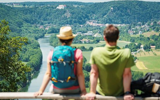 Ausblick Burg Prunn © Naturpark Altmühltal