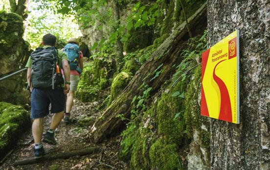 Klamm bei Riedenburg © Naturpark Altmühltal