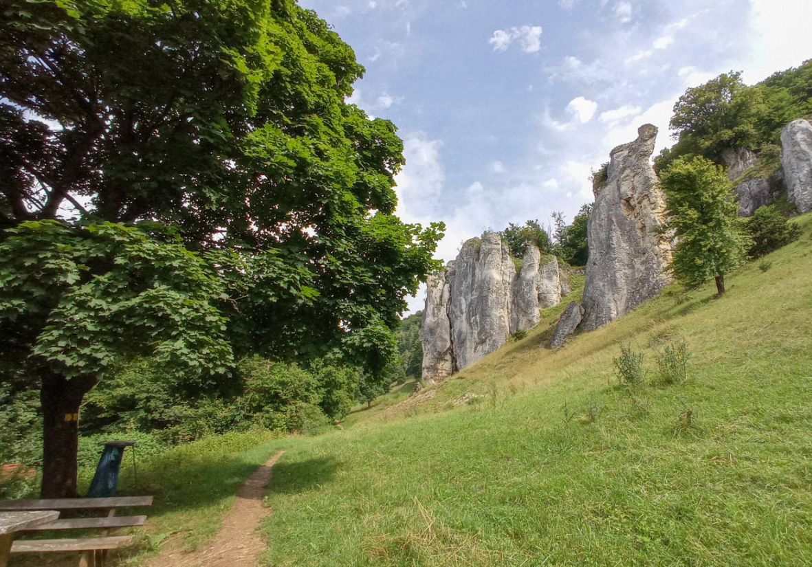 Felsformationen im Altmühltal