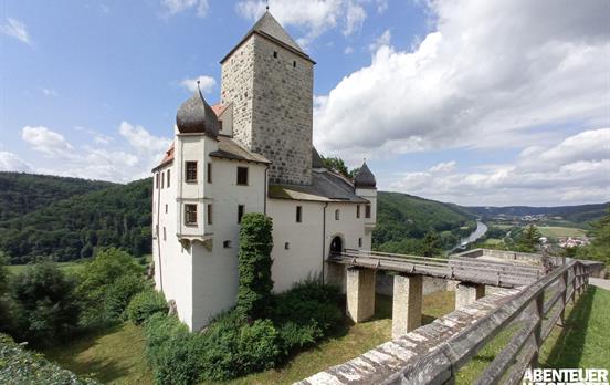 Burg Prunn hoch überm Altmühltal