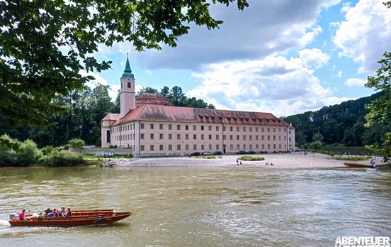 Mit der Zille zum Kloster Weltenburg