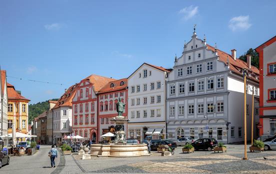 Der schöne Markt von Eichstätt