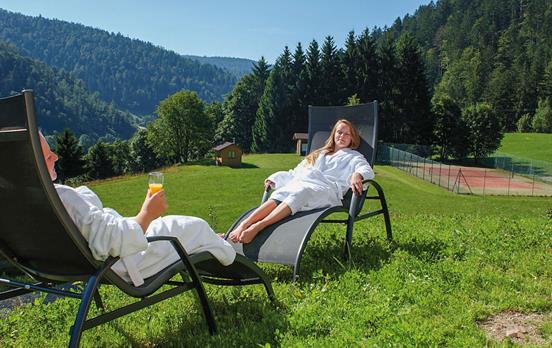 Wandern und Wellness im Schwarzwald