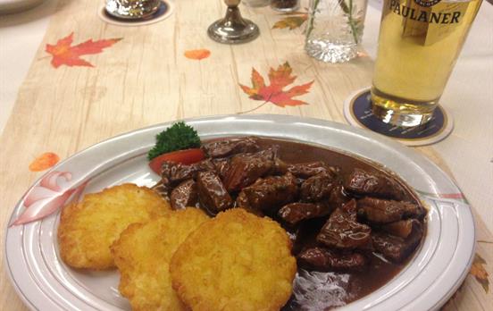 Rosti and Meat