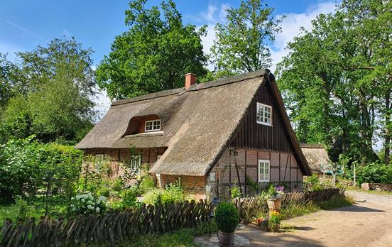 Typisches Haus in Wilsede