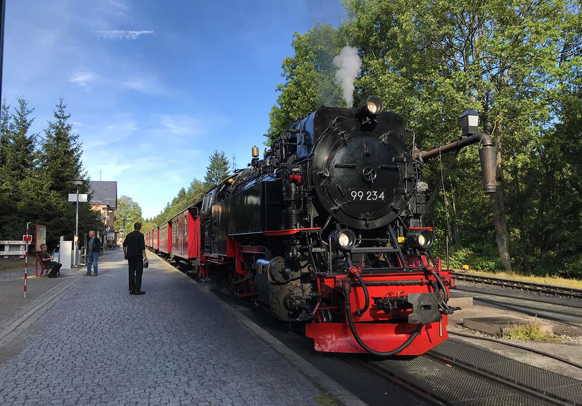 Brockenbahn Bahnhof in Drei Annen Hohne