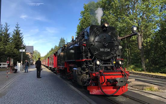 Brockenbahn Bahnhof in Drei Annen Hohne