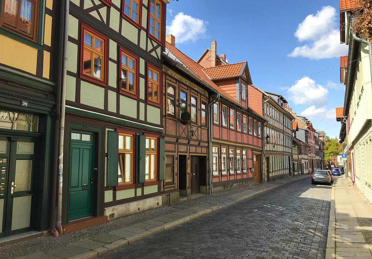 Fachwerkhäuser in Quedlinburg