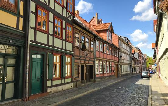 Fachwerkhäuser in Quedlinburg