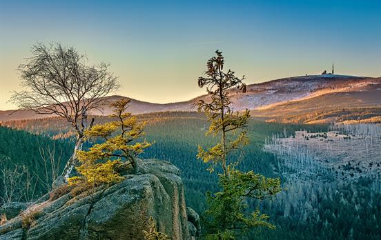 Aussicht auf den Brocken