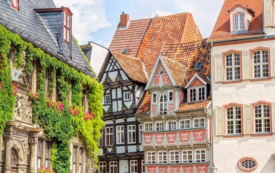 The beautiful buildings of Quedlinburg