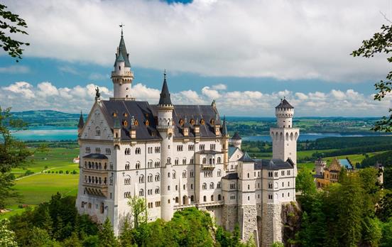 Explore the famous fairy-tale castle of Neuschwans
