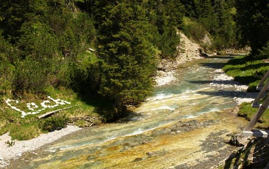 Der junge Lech am Lechweg
