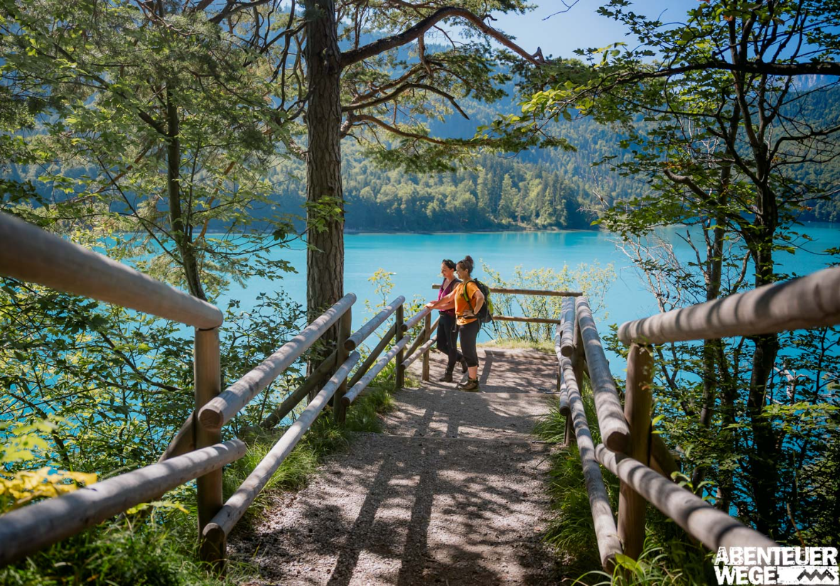 Herrlicher Ausblick über den Alpsee