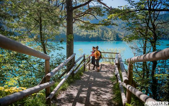 Herrlicher Ausblick über den Alpsee