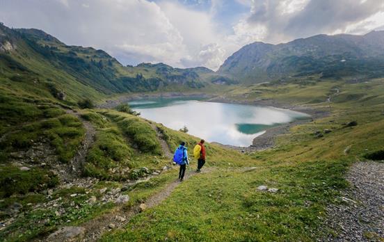 Start am Formarinsee