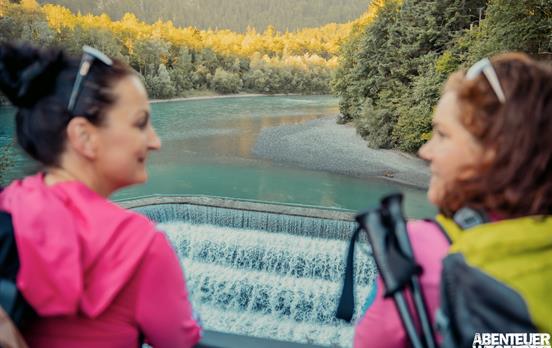 Ziel erreicht am Lechfall