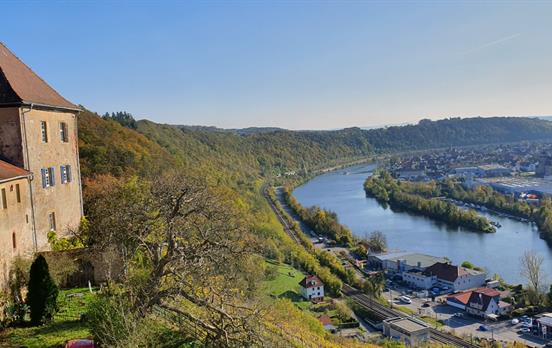Aussicht von Burg Hornberg