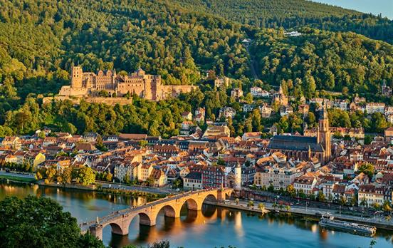 Blick über Heidelberg