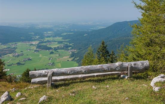 Blick nach Inzell