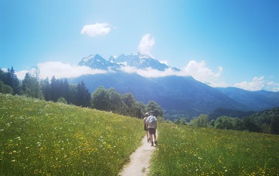 Höhenweg nach Ramsau
