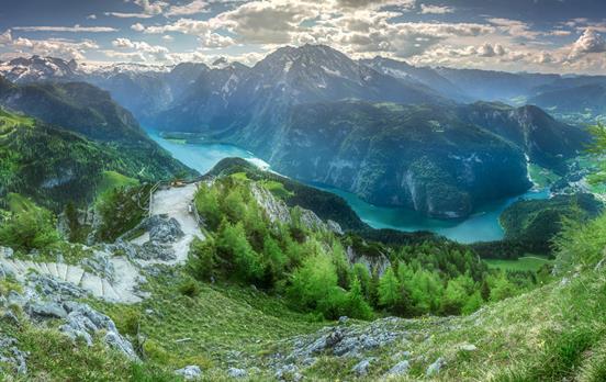 Jenner Aussichtsplattform am Königssee