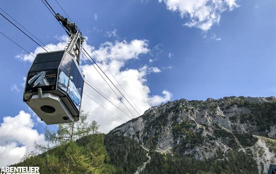 Mit der Bergbahn auf den Rauschberg