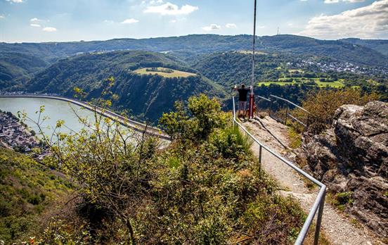 Aussichtspunkt am Rheinsteig