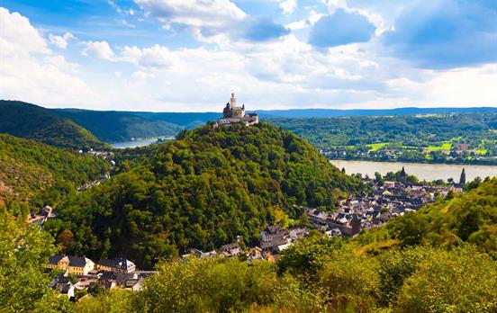 Die Marksburg bei Braubach