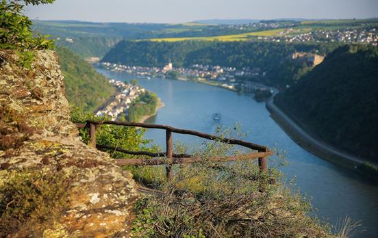 Ausblick ins Mittelrheintal © Henry Tornow