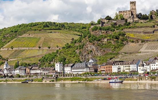 Kaub-und-Burg-Gutenfels