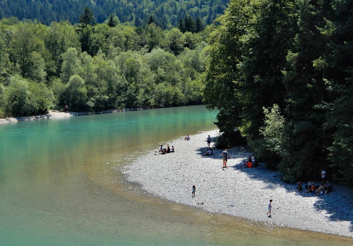 Blick auf den Lech
