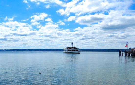Fähre über den Ammersee nach Dießen
