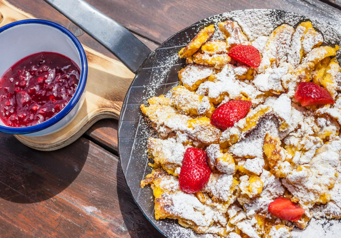 Spezialität der Region - Kaiserschmarrn