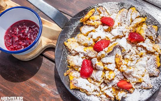 Spezialität der Region - Kaiserschmarrn