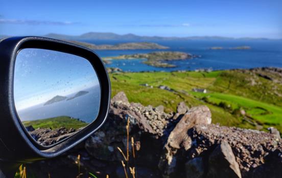 Blick auf Skellig Island auf dem Ring of Kerry