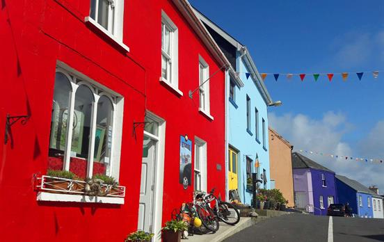 Das farbenfrohe Dorf Eyeries