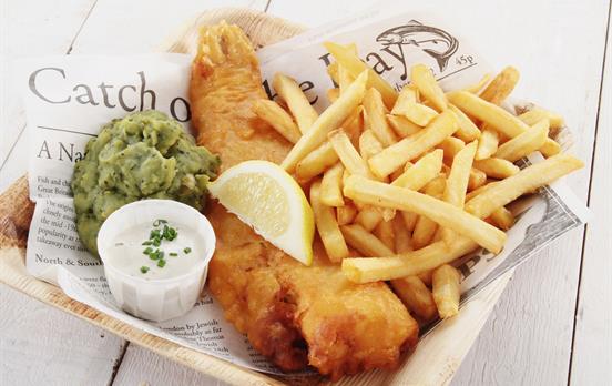Traditionelles Gericht: Fish and Chips