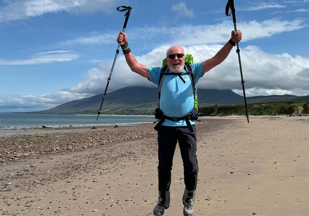 MMAug24- Joy about completing The Dingle Way
