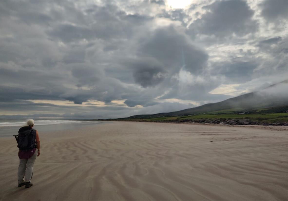 MMAug24- Stormy clouds over Fermoyle Beach